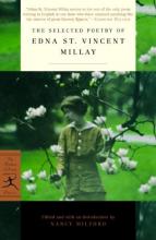 The selected poetry of Edna St. Vincent Millay